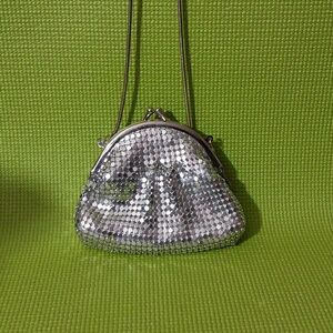 mark. Silver Sequin Clutch
